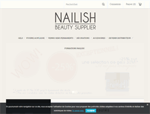 Tablet Screenshot of nailish.fr